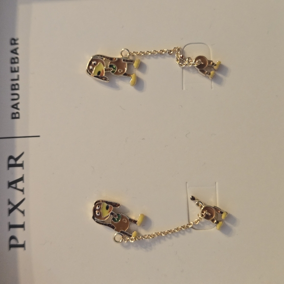 Disney Pixar BaubleBar Character Earrings Slinky Dog - Picture 2 of 5